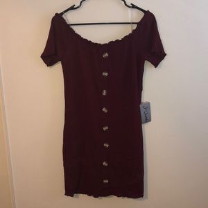 Maroon Dress / XL / NWT